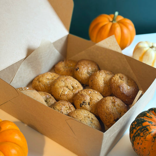 Thanksgiving Pumpkin Choco Chip Cookies (docena)