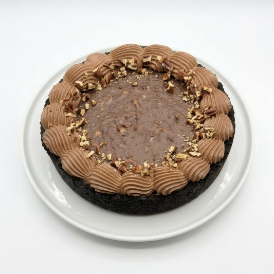 Chocolate Pecan Cake Pie