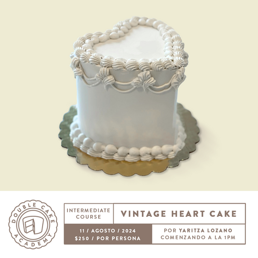 Vintage Heart Cake: Intermediate Course